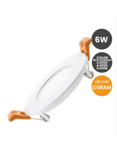 DOWNLIGHT 6W EMPOTRAR...