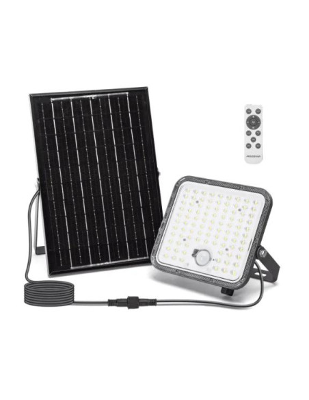 PROYECTOR 120W SOLAR GRIS CON SENSOR CCT 