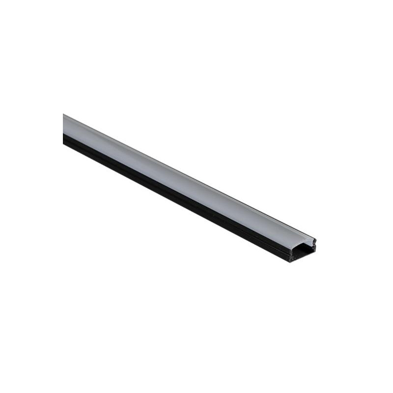 PERFIL SUPERFICIE 2 METROS ALUMINIO NG  17 2 x 7mm