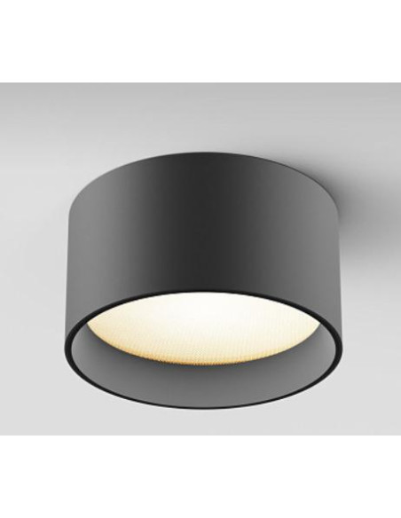 PLAFON NEGRO VEGA 12W 3000K 