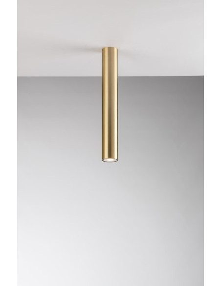 PLAFON 40 CM CILINDRO GU10 ORO