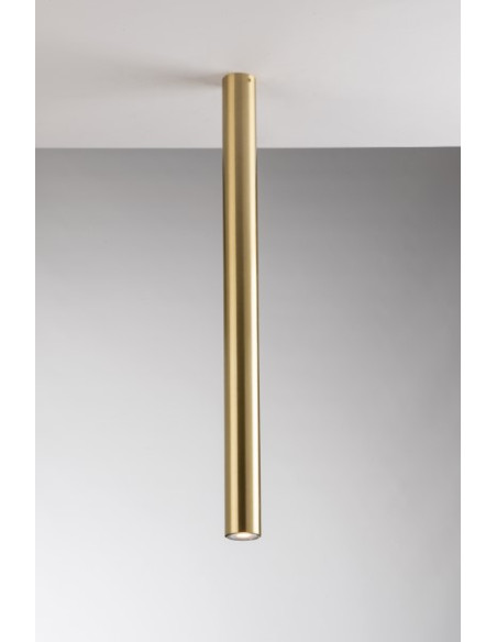 PLAFON 75CM CILINDRO GU10 ORO