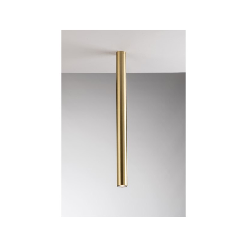 PLAFON 75CM CILINDRO GU10 ORO