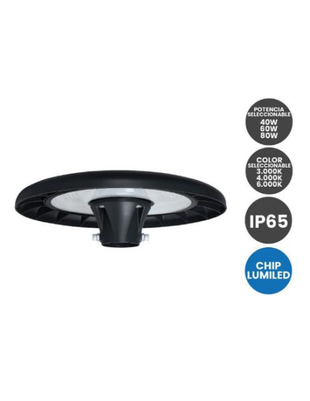 FAROLA LED 40W-60W-80W CCT CHIP LUMILED