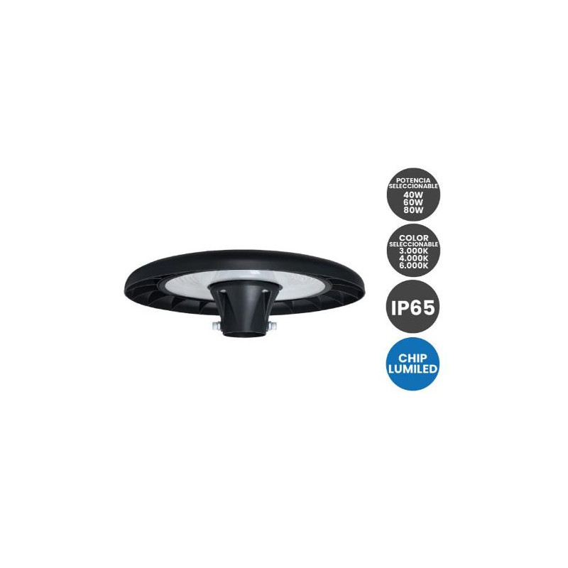 FAROLA LED 40W-60W-80W CCT CHIP LUMILED