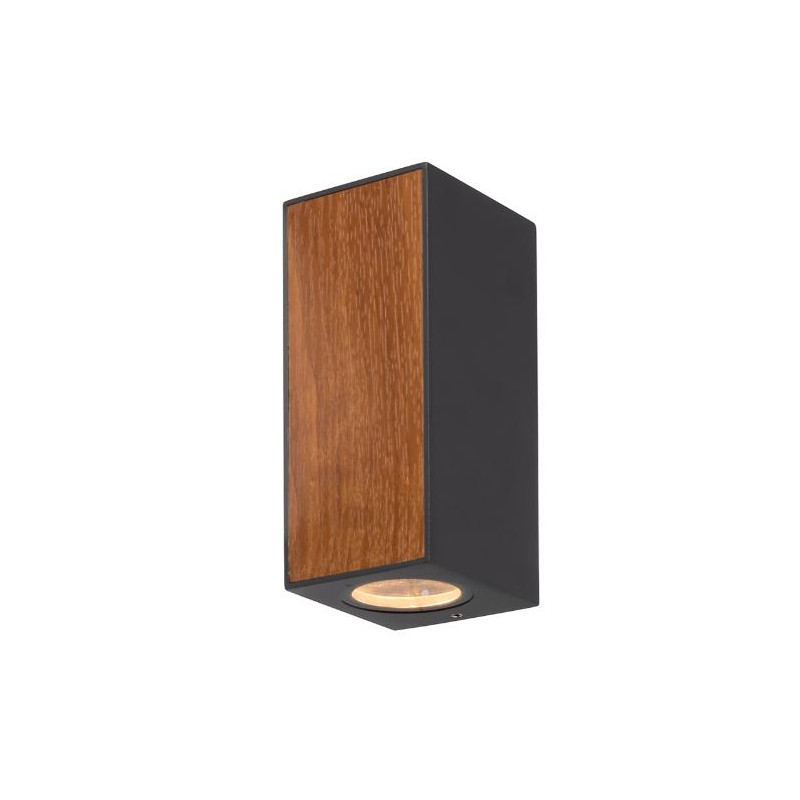 BERET * APLIQUE IP65 2L*GU10 GRIS OSCURO