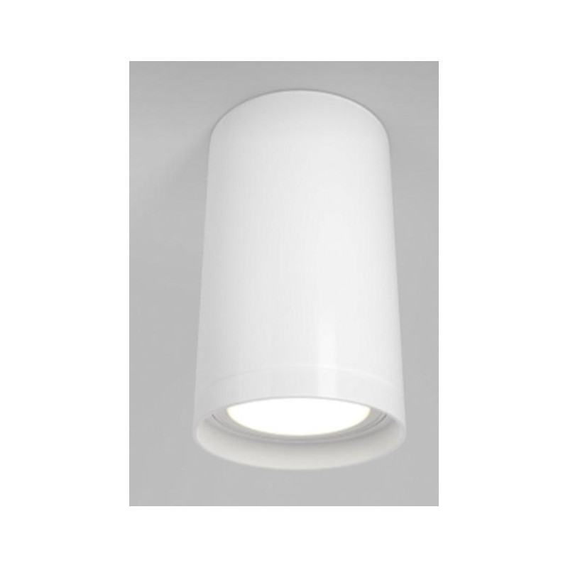 FOCUS CILINDRO PLAFON  GU10 SUPERFICIE BLANCO