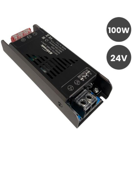 TRASNFORMADOR 100W 24V IP20 4 1A 