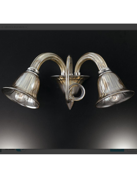 PSEIDON APLIQUE 2 LUCES E14...