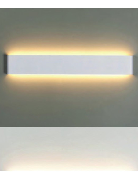 EGEO APLIQUE 20W BLANCO 3000ºK  610X90X35mm