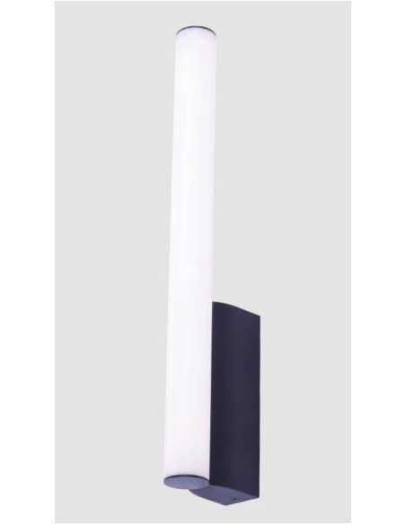 ANTIGA  APLIQUE LED 8W NEGRO 452X95X40mm