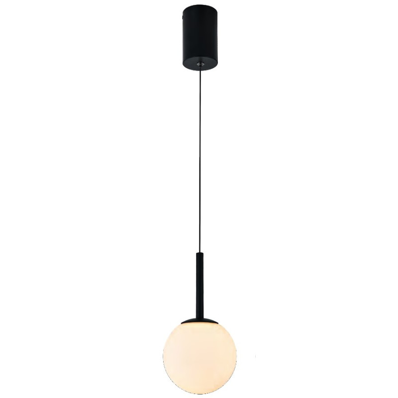 PUEBLA COLGANTE 1 LUZ 9W 3000ºK  NEGRO 2040X125mm