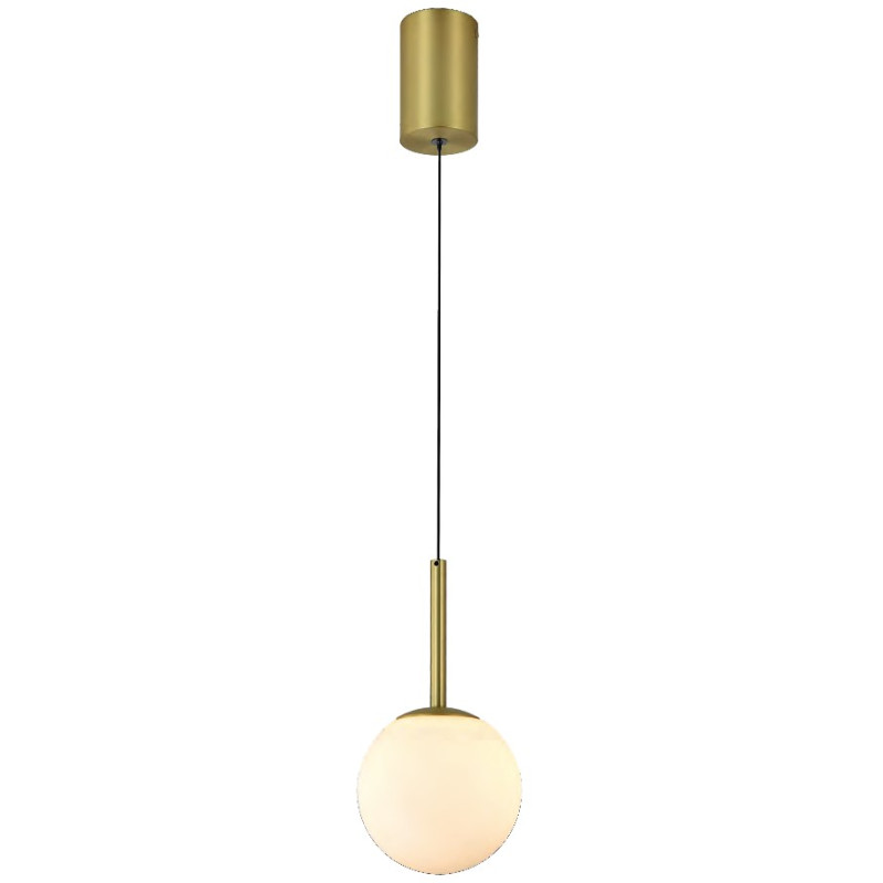 PUEBLA COLGANTE 1 LUZ 9W 3000ºK  ORO 2040X125mm