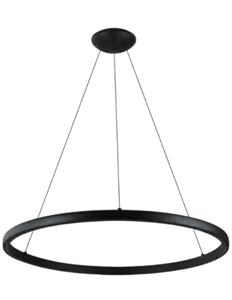 RIUMAR  COLGANTE 60 20W NEGRO 3 ENCENDIDOS