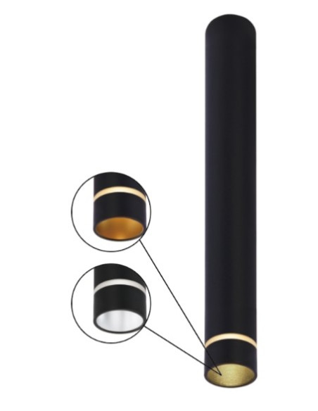 SPLIT" CILINDRO MINI NEGRO...