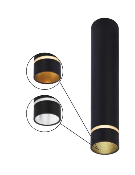 SPLIT" CILINDRO MINI NEGRO...