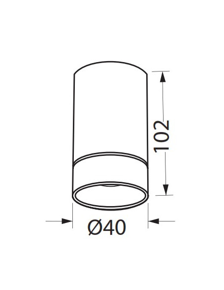 SPLIT" CILINDRO MINI NEGRO... 2