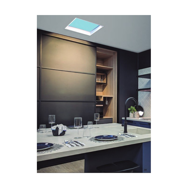 PANEL 60W EMPOTRAR AZUL 4500ºK 60X60 RETRANQUEADO