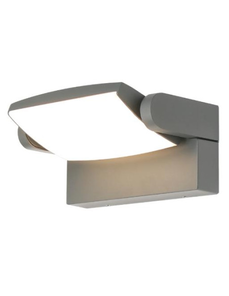 HOOD * APLIQUE LED 12W 3000K GRIS OSCURO