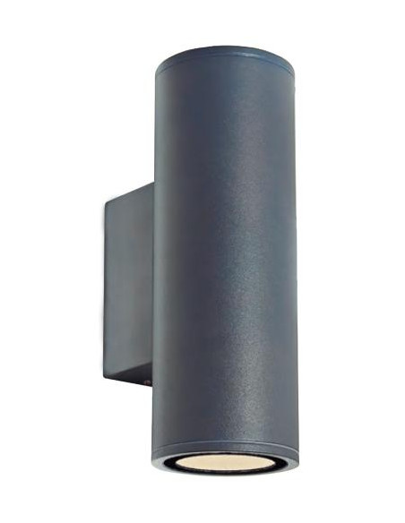 PERE * APLIQUE IP65 2L*GU10 GRIS OSCURO