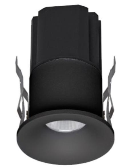 HURGADA * MINI EMPOTRABLE LED 7W 3000 NEGRO