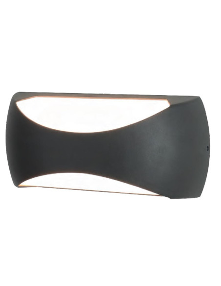 BUTAN * APLIQUE LED 12W 3000K GRIS OSCURO