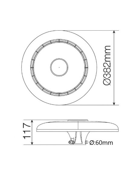 FAROLA LED 40W-60W-80W CCT CHIP LUMILED 2