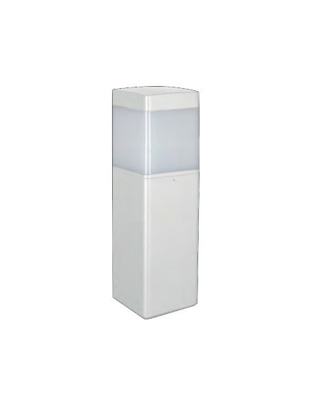 CHICAGO * BALIZA EXTERIOR BLANCA CUA  35CM IP