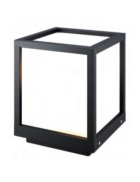 UTAH * SOBREMURO 1L E27 GRIS OSCURO IP65