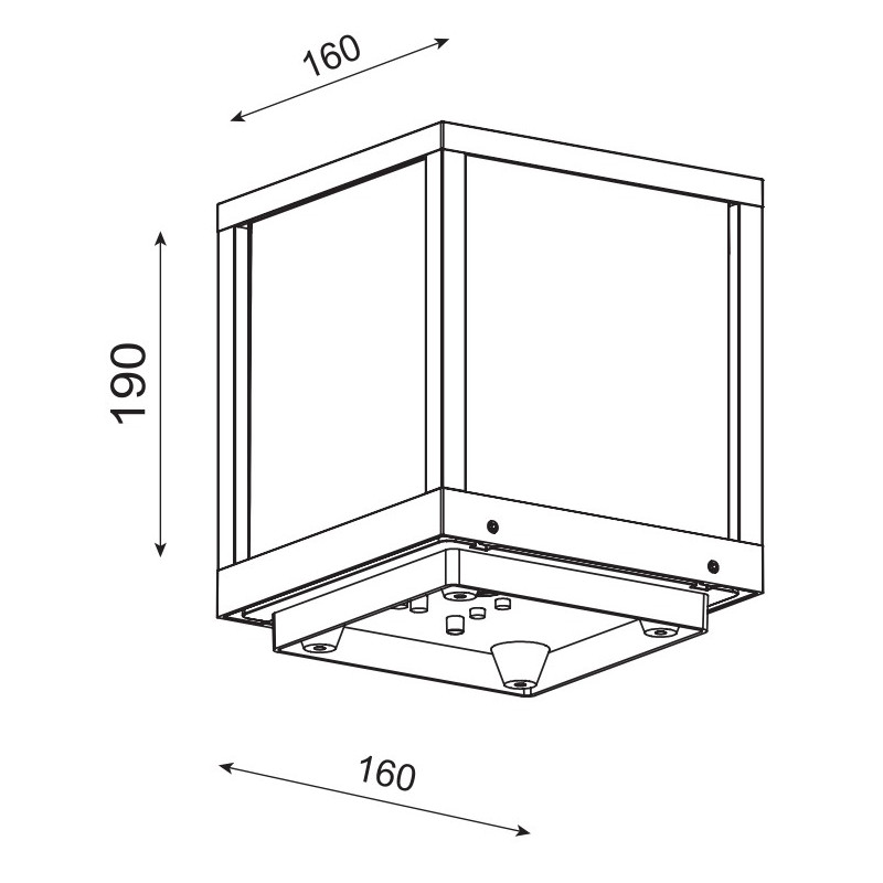 UTAH * SOBREMURO 1L CUADRADO EXTERIOR...