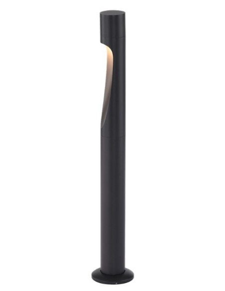 ARAN * BOLARDO 60CM IP65 6W 3000K GRIS OSCURO