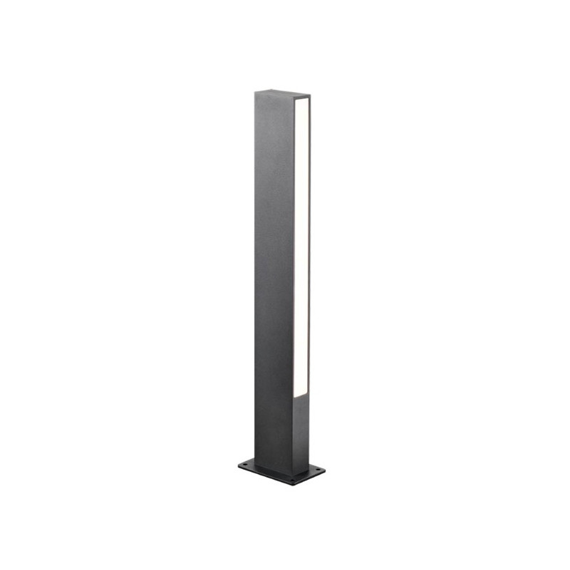 LOTUS * BOLARDO 60CM IP65 10W 3000K GRIS OSCURO
