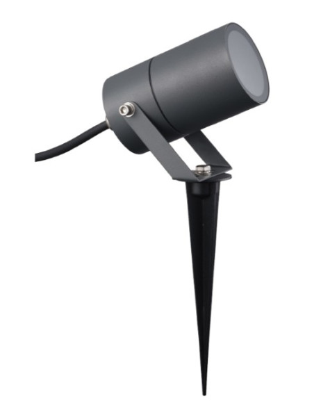  QUEBEC * PIQUETA EXTERIOR GRIS OSCURO IP65 GU10