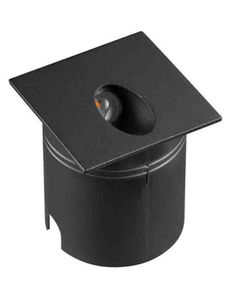 ASPEN * SEÑALIZADOR CUADRADO 3W 3000K NEGRO