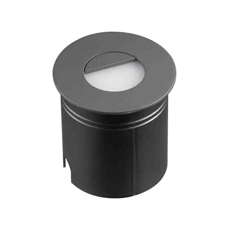 ASPEN * SEÑALIZADOR REDONDO 3W 3000K GRIS OSCURO