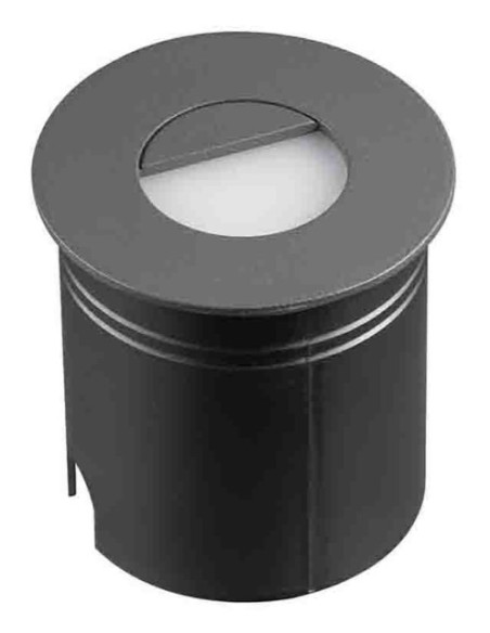 ASPEN * SEÑALIZADOR REDONDO 3W 3000K GRIS OSCURO