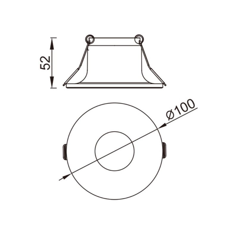 LAGOS * EMPOTRABLE GU10 REDONDO...