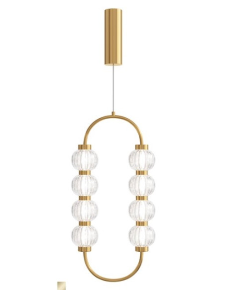 AMULETO  COLGANTE CRISTAL 3000ºK 900X3565X278mm