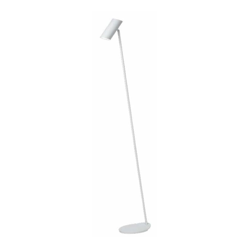 PIE DE SALON GU10 INCLINADO BLANCO 137X24 5X15CM