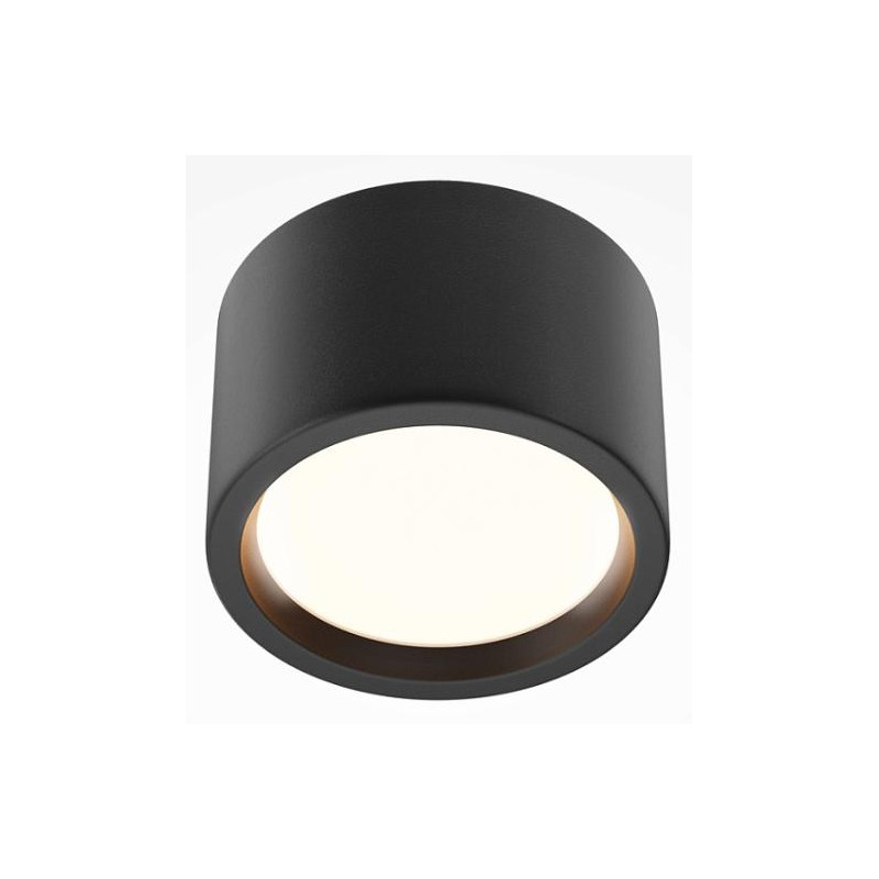 PLAFONCITO 10W SUPERFICIE NEGRO 3000ºK