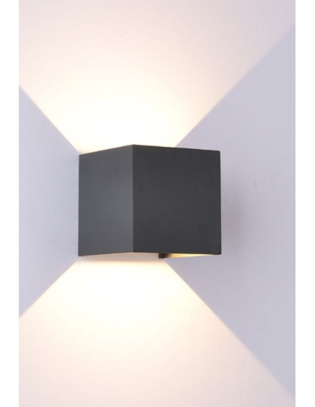 DAVOS APLIQUE 12W GRIS...