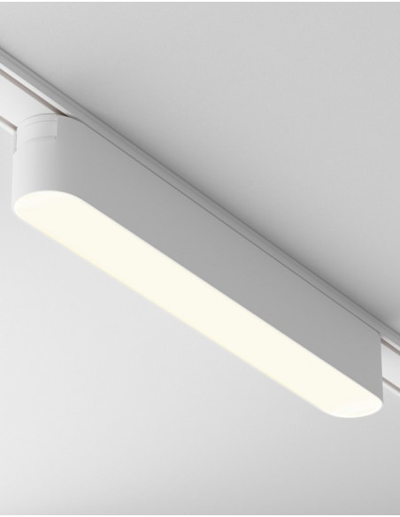 FOCO 12W LINEAL 48V CARRIL 4000ºK  222X29X26  IP20