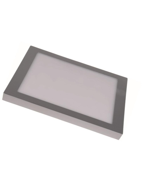 PANEL CCT SUPERFICIE 24W PLATA 