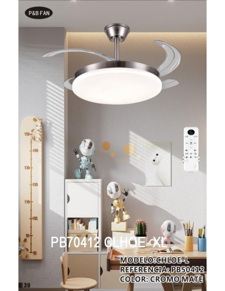 VENTILADOR DCCHLOE XL NIQUE CCT 6 VELOCIDADES WIFI