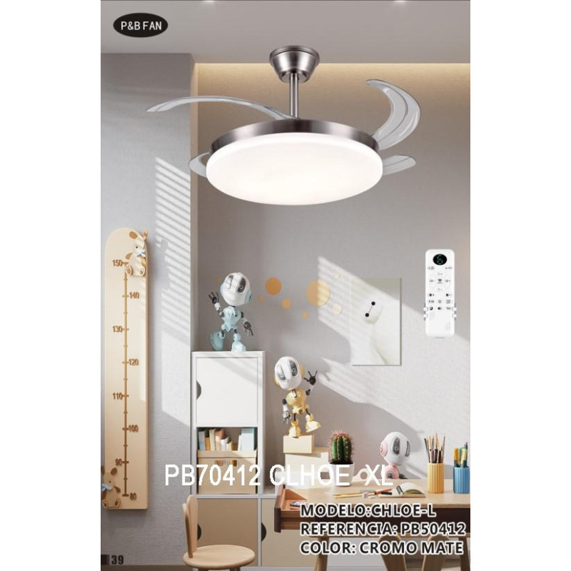VENTILADOR DCCHLOE XL NIQUE CCT 6 VELOCIDADES WIFI