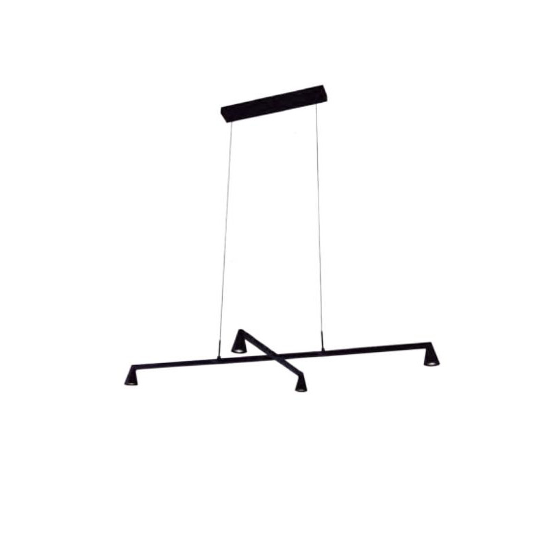 AFRICA  LAMPARA 21W NEGRA 4L  DIMABLE TRIAC 3000ºK