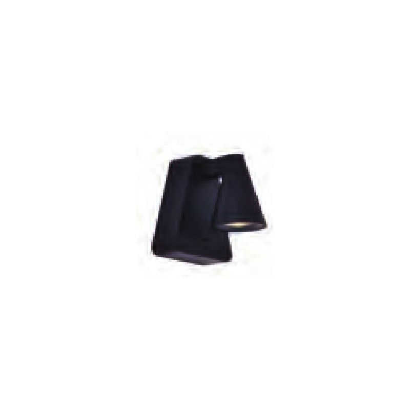 AFRICA  APLIQUE 5W NEGRO 3000ºK  90X80X100mm