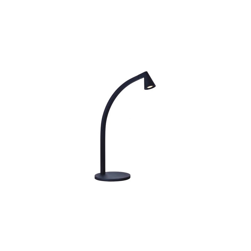 AFRICA  SOBREMESA 6W NEGRO 3000ºK 460X295X16mm