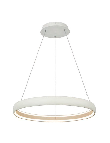 LAMPARA COLGANTE 42W REGULABLE BLANCA 3000ºK