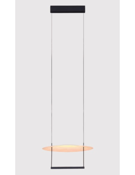 COLGANTE NEGRO 23W REGULABLE 3000ºK